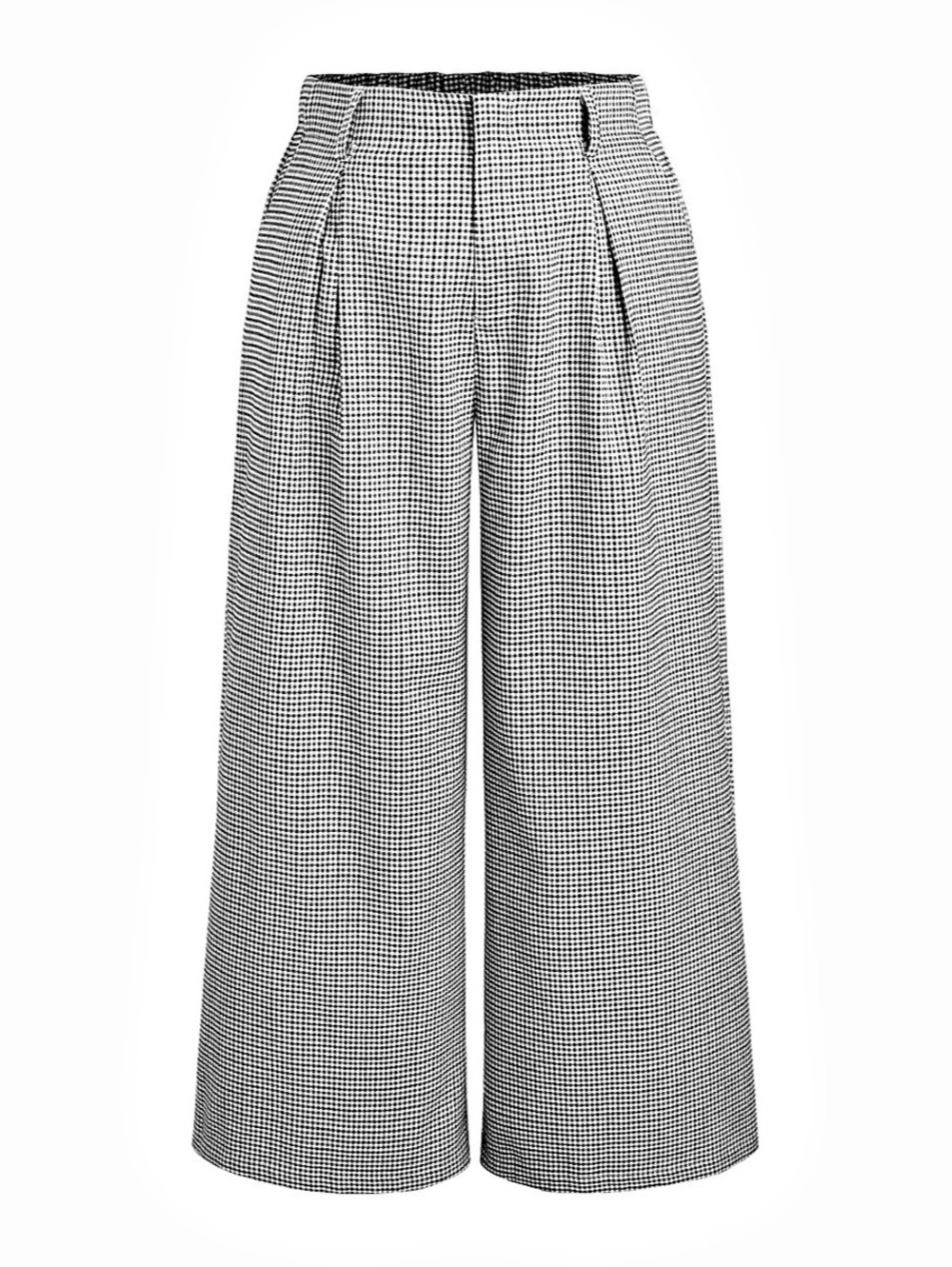 Cider Houndstooth Wide Leg Pants Size 1XL Like New